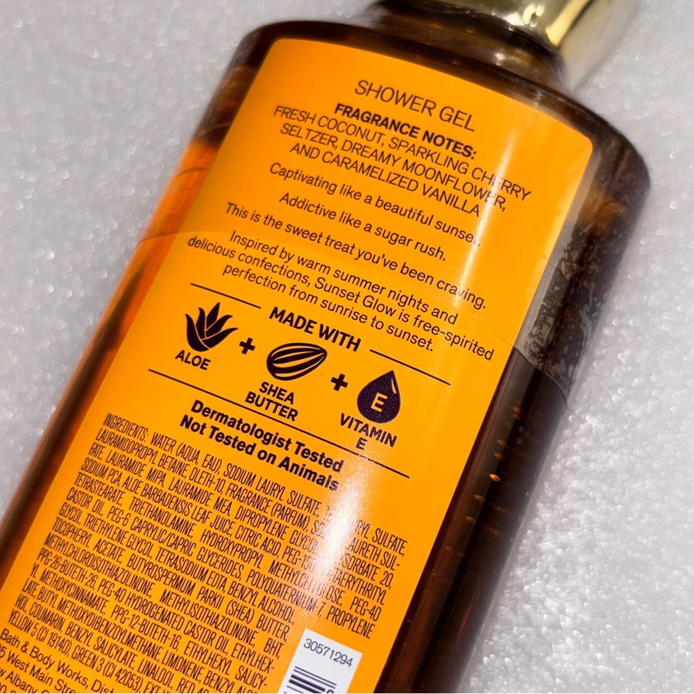 💝Bath & Body Works Sunset Glow body wash💝 - Picture 2 of 4